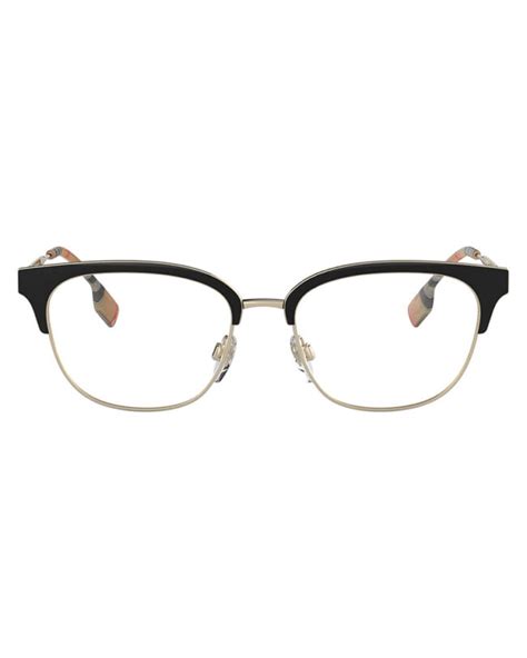 burberry 0be1334 black gold|Burberry™ BE1334 1109 52 Pale Gold/Black Eyeglasses.